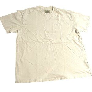 Strawberry Los Angeles Distressed Ecocycle T-Shirt in White